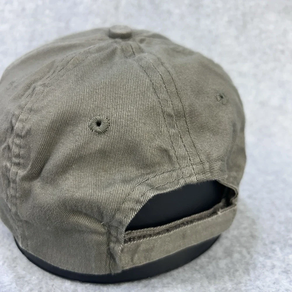 Ground Zero Farms Mens Olive Outdoor Cap Registered Hereford Farm Hat OSFM